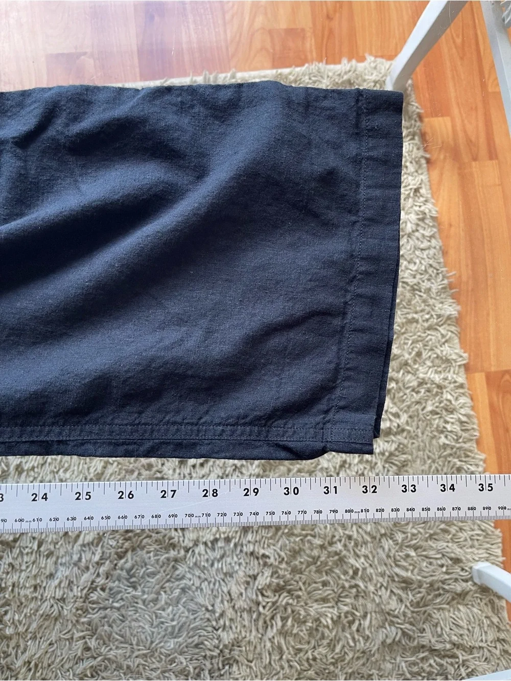 Of The Earth Hemp/Organic Cotton Casual Drawstring Pants Size XL Washed Black